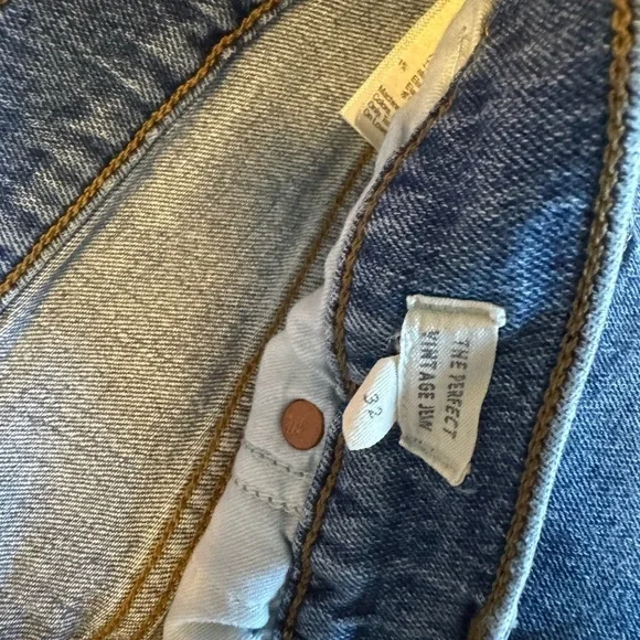 Madewell Blue Bootcut Jeans Classic Style - Picture 6 of 6